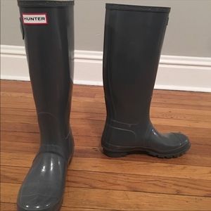 Grey Hunter Rain Boots